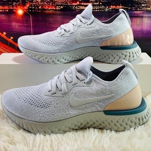 nike epic react flyknit pure platinum